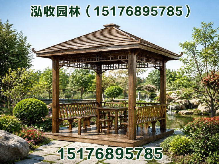 大兴安岭凉亭展示图